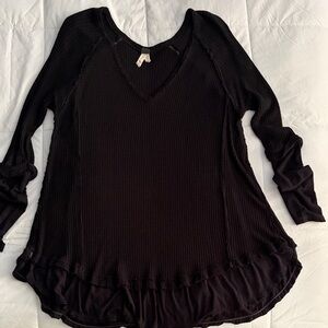 We The Free Black Long Sleeve